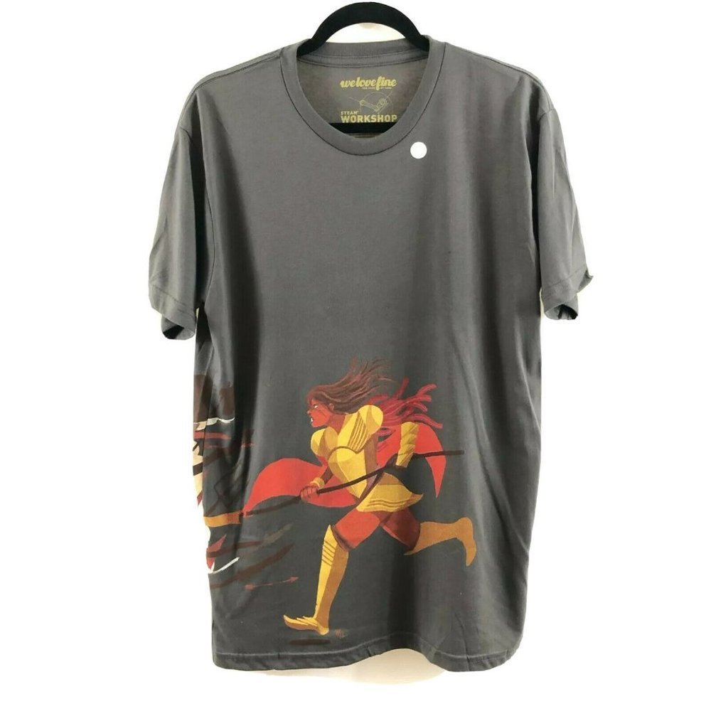 WeLoveFine Steam Workshop Mens T Shirt M